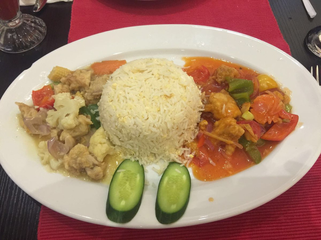            高sir点的套餐 米饭
