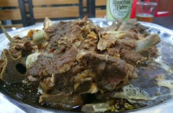 北京森记火锅羊老汤蝎子驴肉,森记攻略羊老汤蝎子火烧与肉夹馍区别图片