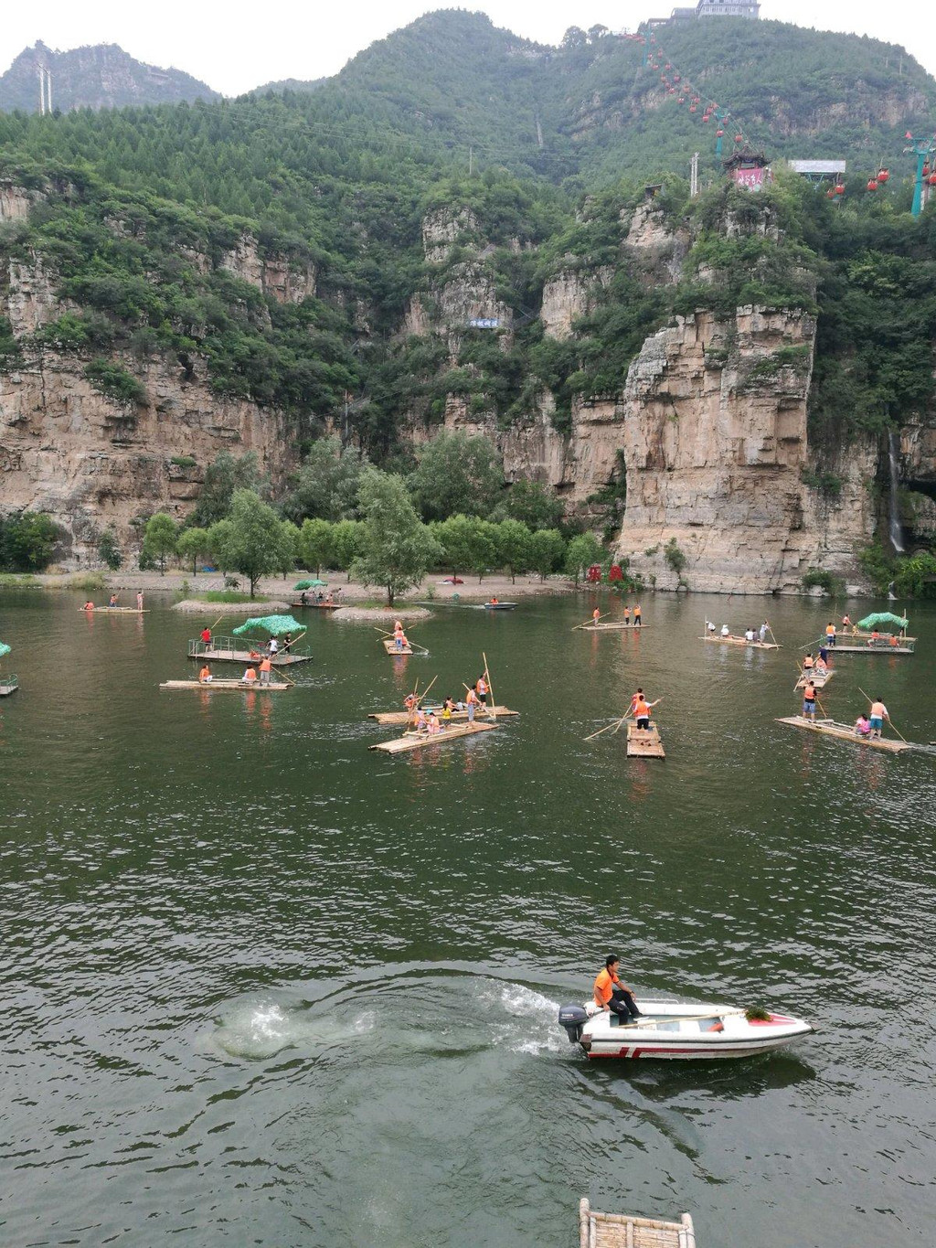 房山十渡拒马河                            