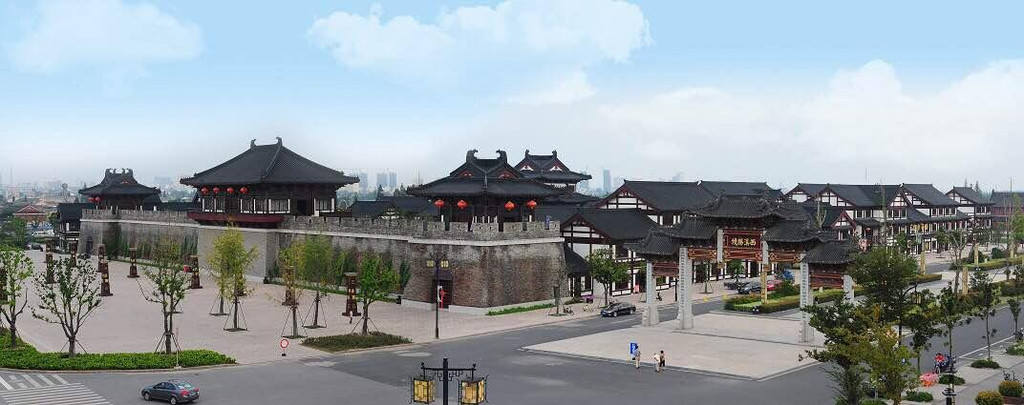 经过东台西溪宋城