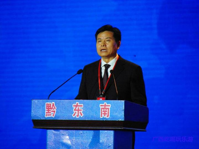 中共从江县委副书记,县人民政府县长涂刚致辞
