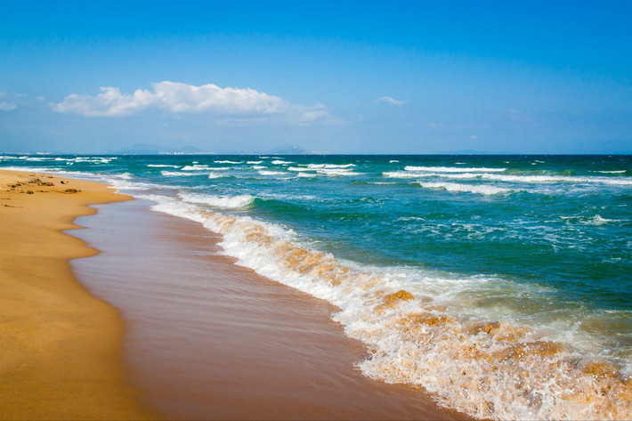 海棠湾的沙滩