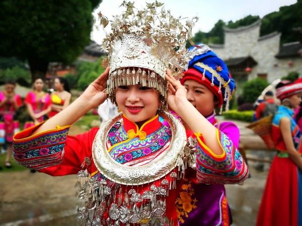 土家族的美女,美丽醉人.