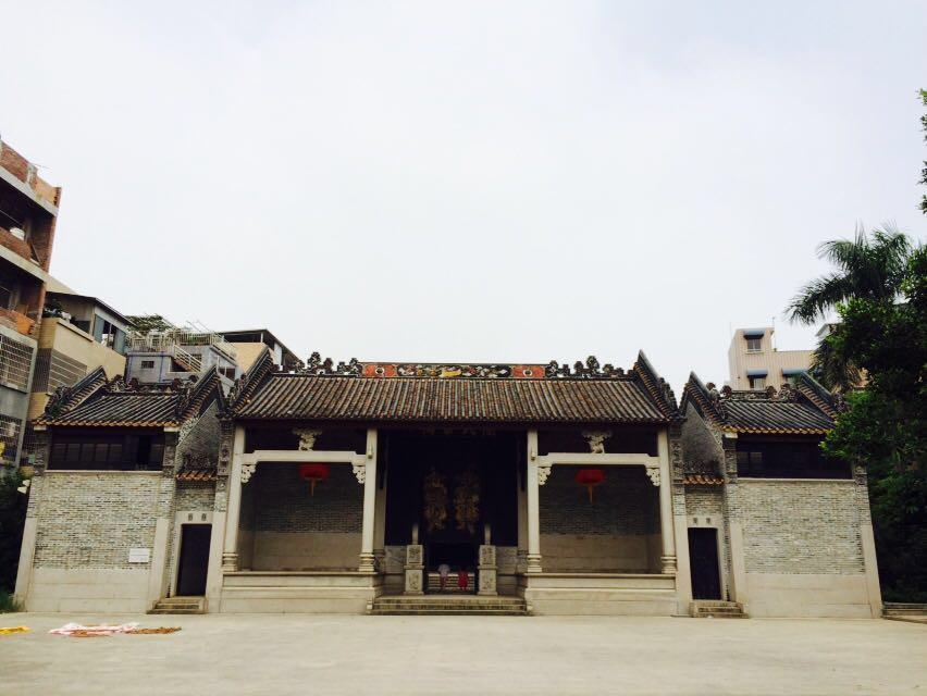 简氏公祠-东池公祠-蚝壳屋1-蚝壳屋2-西园-慕南简公祠-翰墨桥-穗桥简