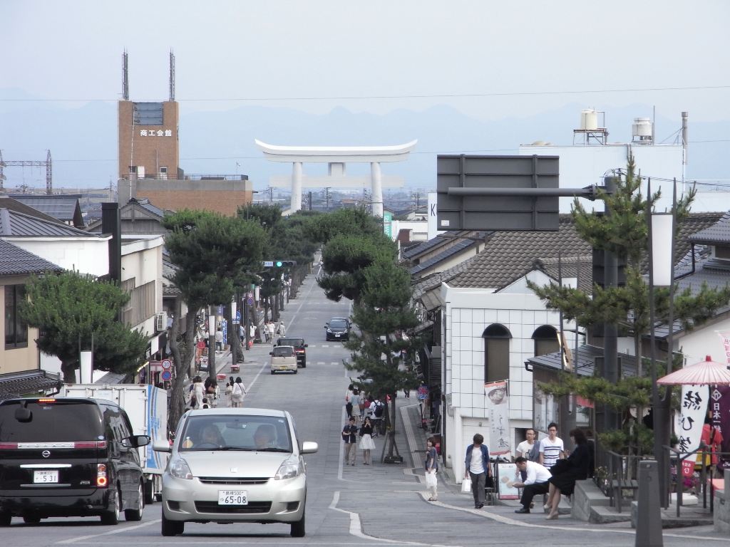 日本岛根县出云大社游