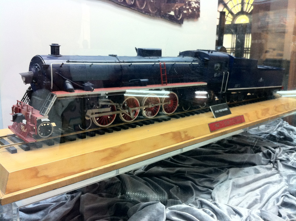 kf 型17号蒸汽机车模型