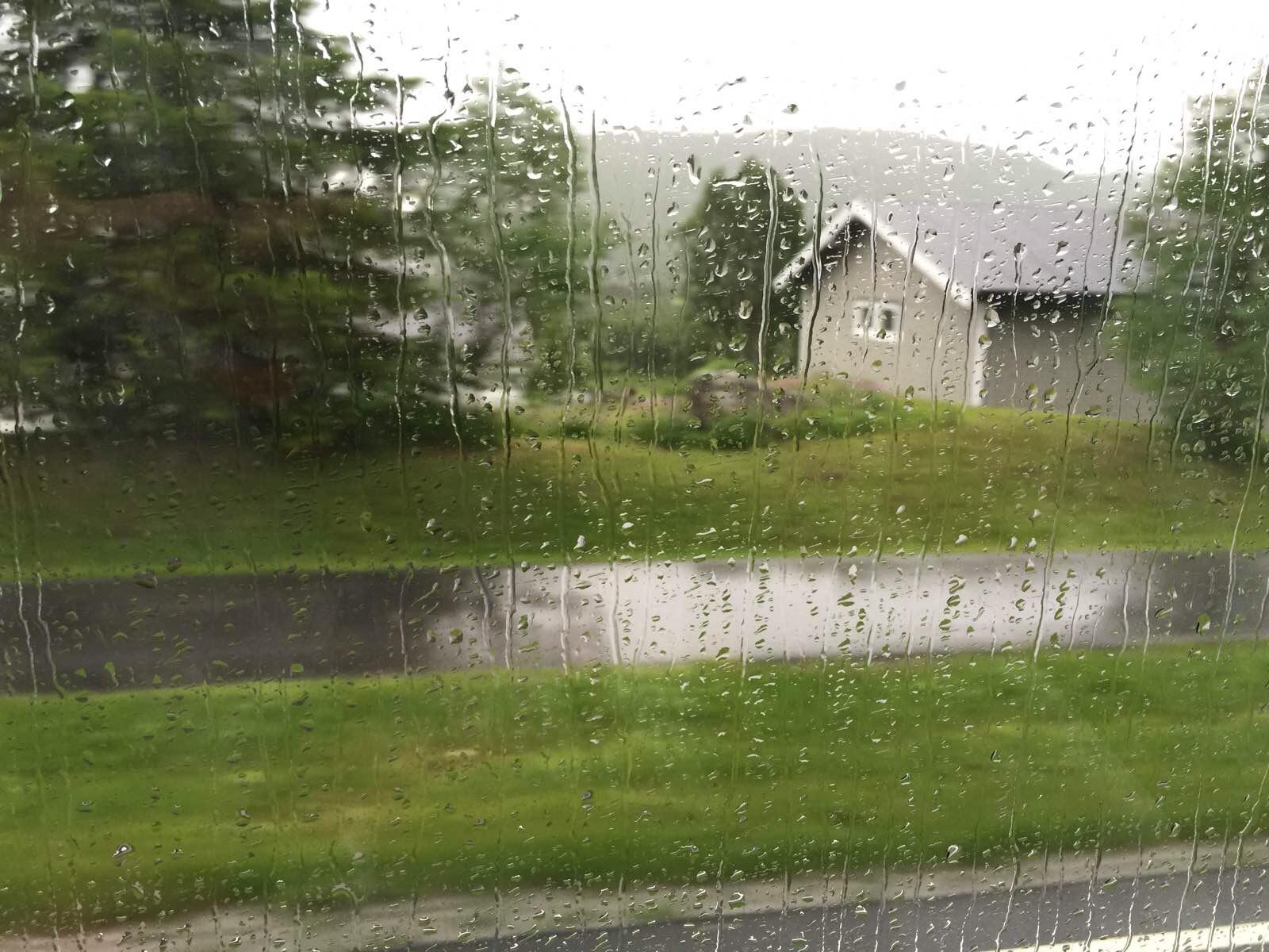 一路上几乎都是在下雨,就地取材,照了好多下雨的美景.