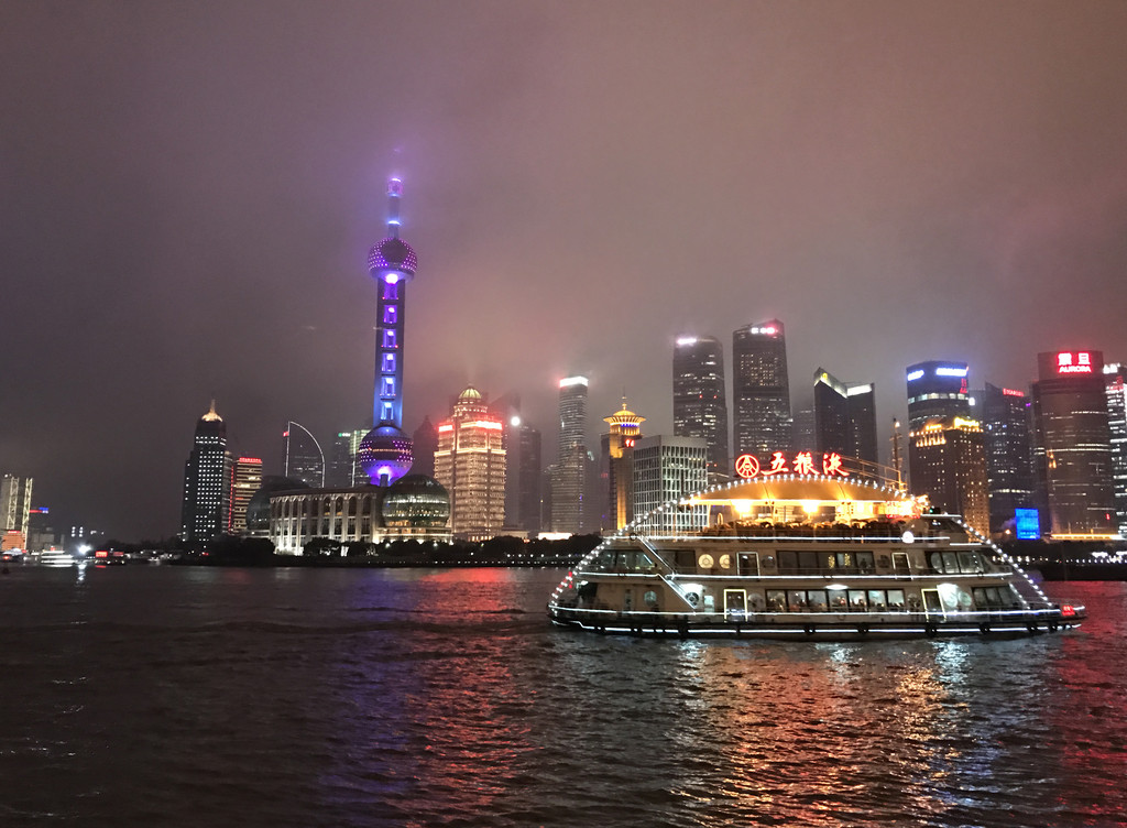春季自驾游54:上海——陆家嘴及夜游黄浦江