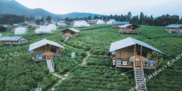 常州茅山宝盛园房车帐篷露营基地1晚 茅山宝盛