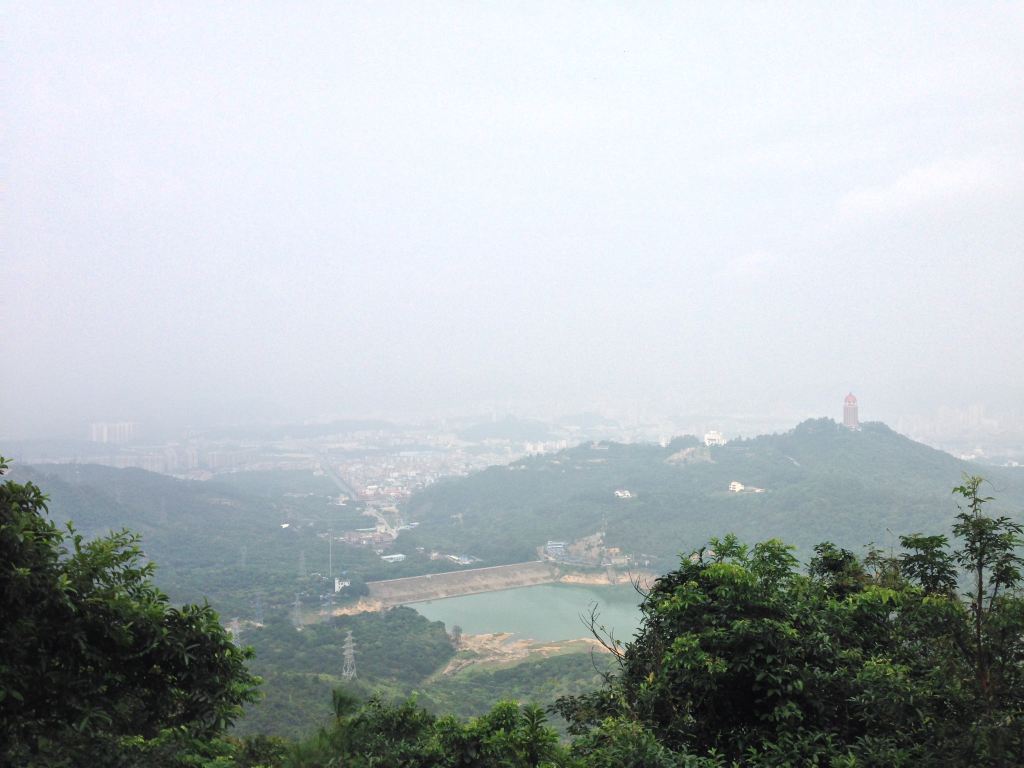 东莞樟木头观音山登山