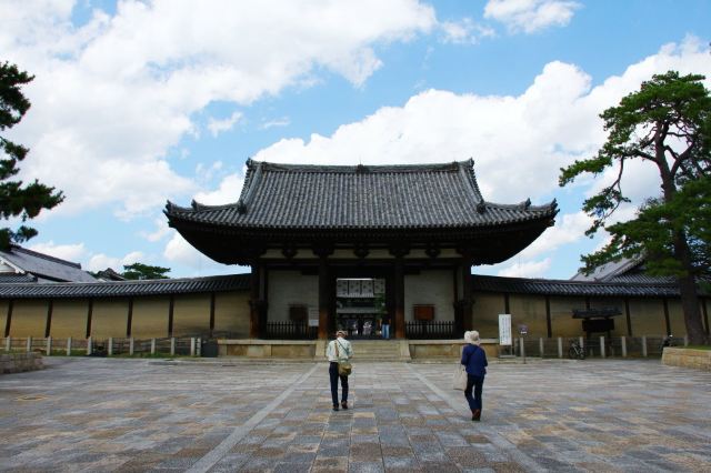 奈良唐招提寺 唐提召寺也是中日文化交流的重要一