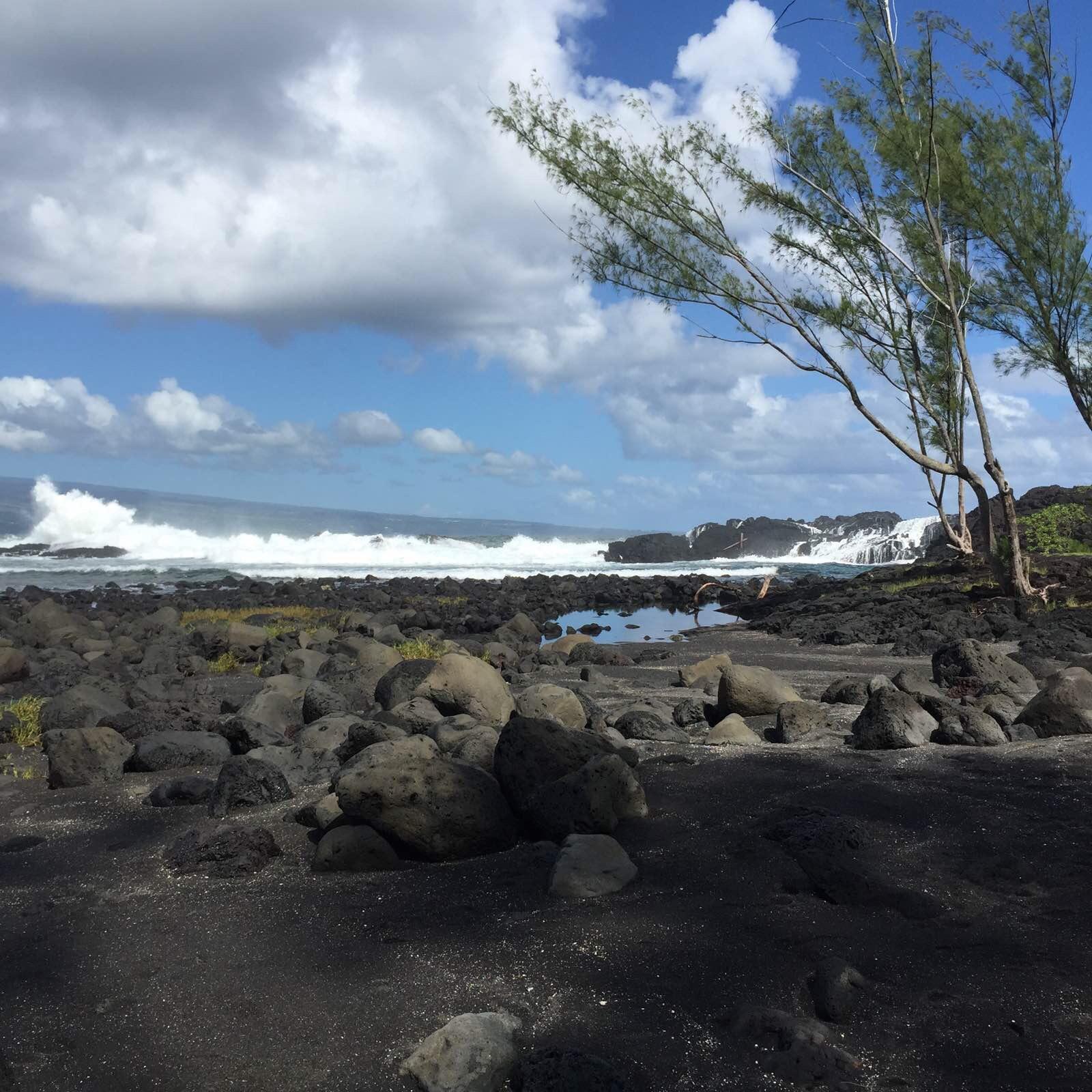 夏威夷海滩火山aloha!