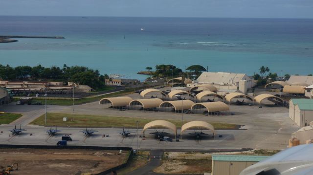 火奴鲁鲁国际机场,貌似偷拍到了军事机密~! 夏威夷