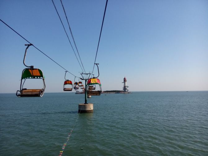 北京出发火车行-南戴河仙螺岛、鸽子窝休闲2日