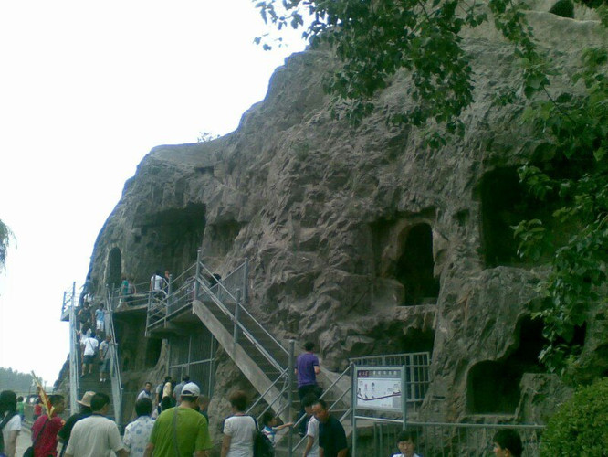 河南龙门石窟嵩山少林寺