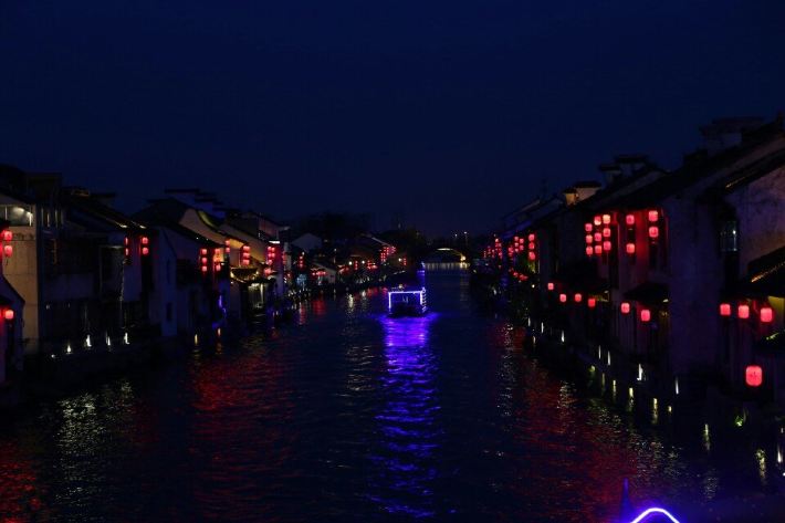 清明桥古运河游船