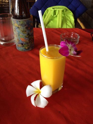 随手拍!泰国鸡蛋花和芒果汁的搭配 - 游记攻略