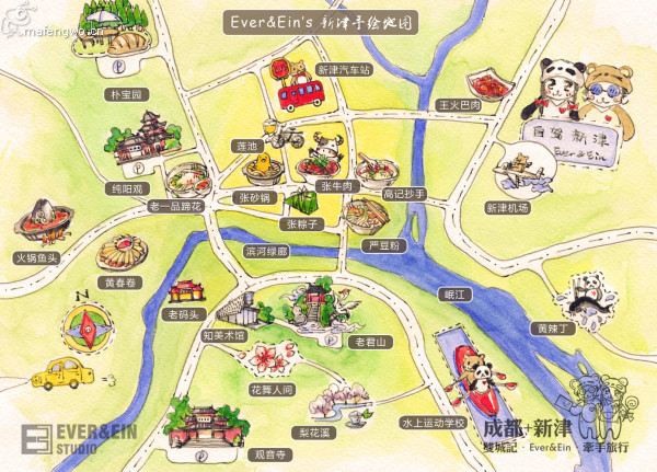 新津鐵路地圖手繪 新津鐵路地圖手繪