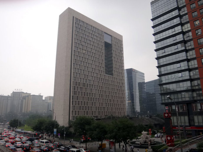 【跟我逛北京8】新保利大厦 som作品 美学上的结构挑战