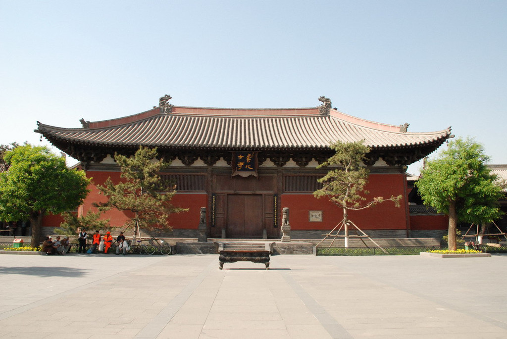 善化寺是大同著名的古寺,唐代始建,后经历代重建,修葺,在网上有详细