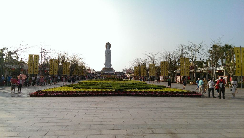 在南山寺, 海上观音像很震撼有木有,南海