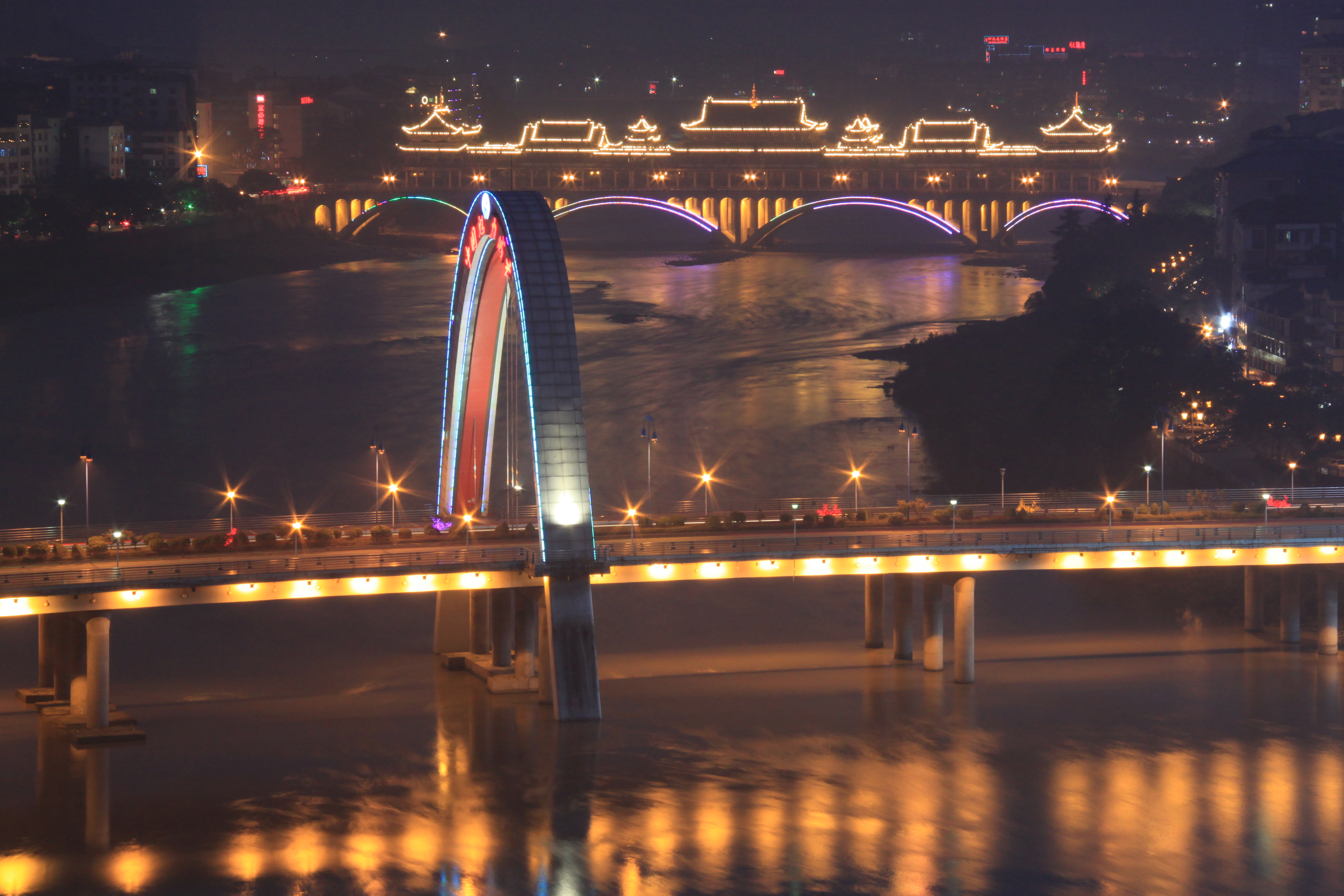 雅安夜景 雅安