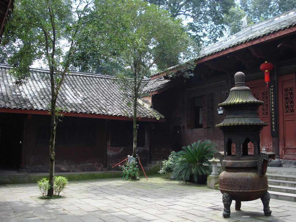 邛崃白鹤山-鹤林寺(2008年8月成都邛崃)