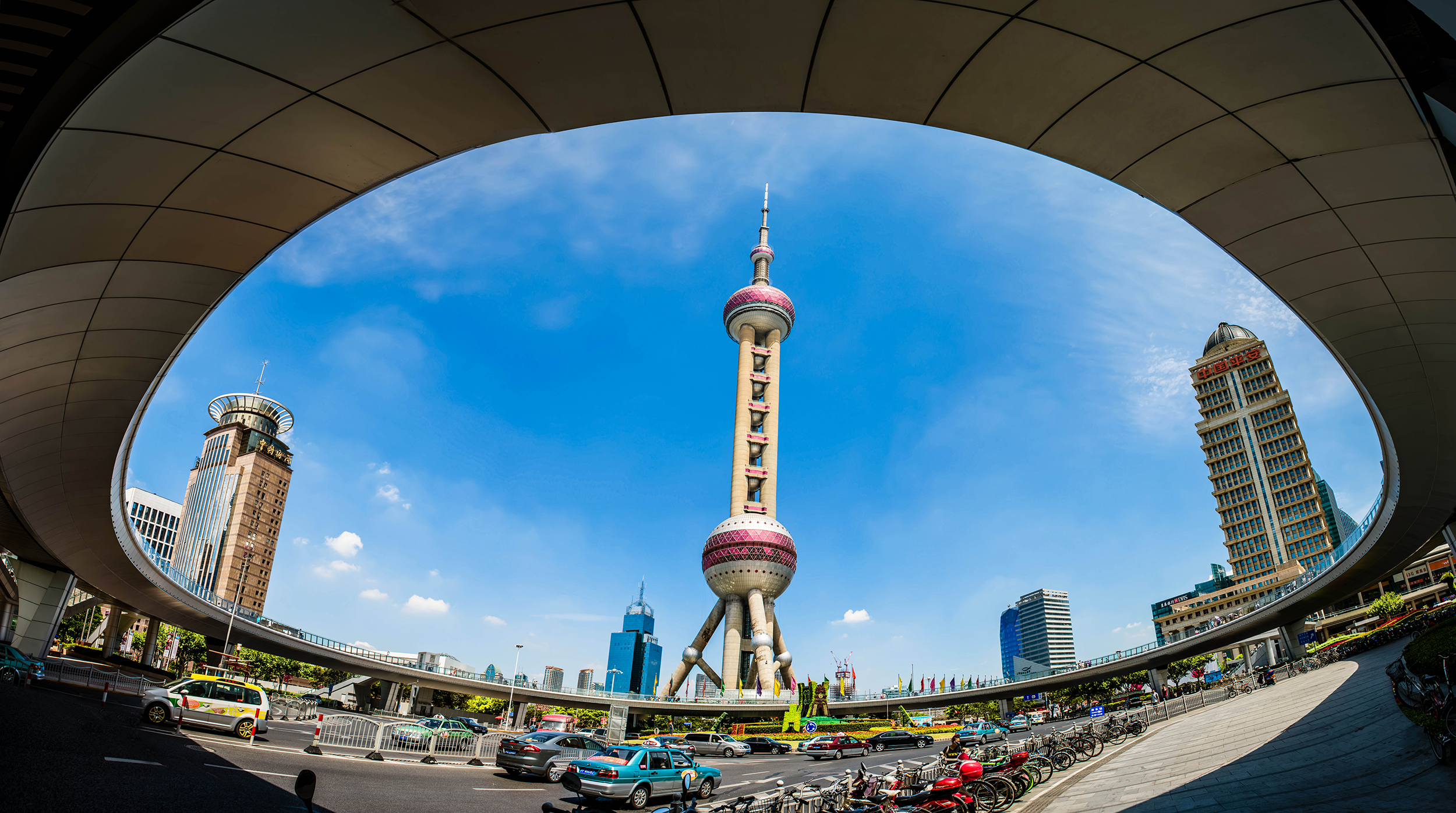  oriental pearl radio and tv tower @Ϻ