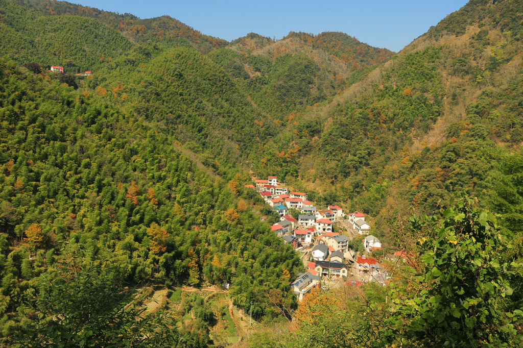 杭州近郊寻秋,行摄大禹谷,指南村