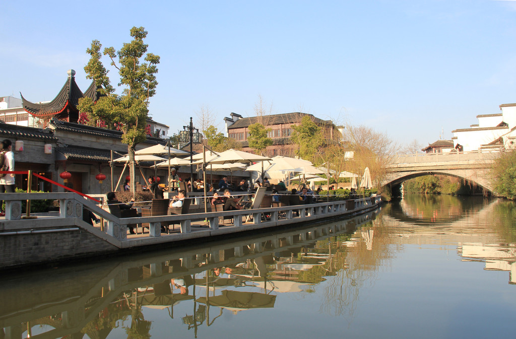 春季自驾游24:游南京秦淮河,夫子庙