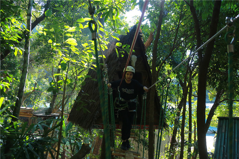 玩转槟榔谷飞林探巢，在雨林苗寨穿梭 - 保亭游记攻略