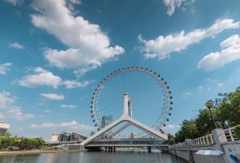 天津之眼摩天轮乘坐+相声演出+古文化街一日游【包车│含票】【门票全含、私家团、包车游、景区游玩时间宽松！】