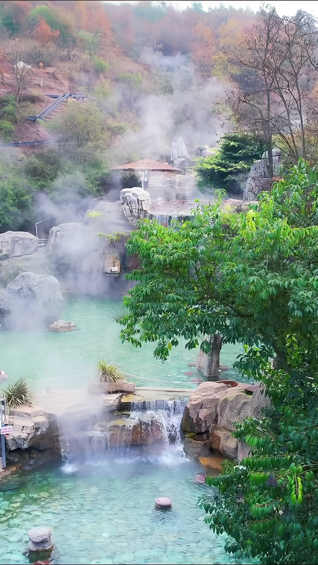 安宁青鱼湾温泉图片