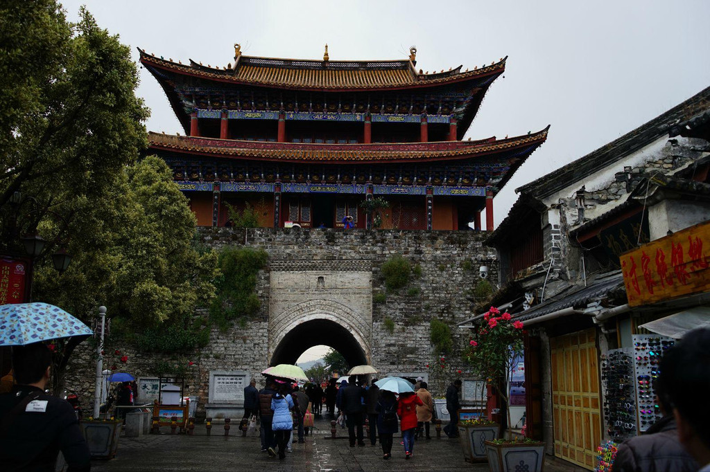 早春大理の大理古城 三塔寺 蒼山篇(7)