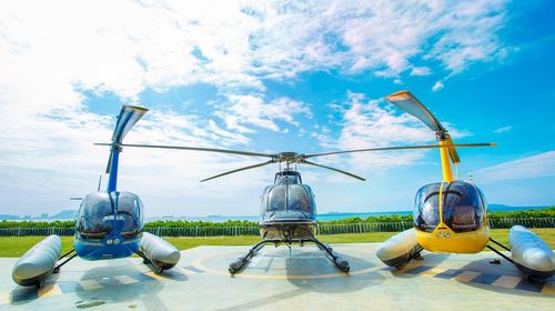 海南三亚凤凰岛直升机观光水上飞机空中看三亚新时尚玩法