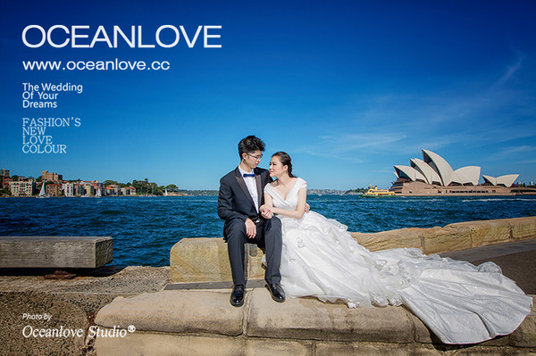 澳洲婚纱摄影_澳洲粉色婚纱礼服图片