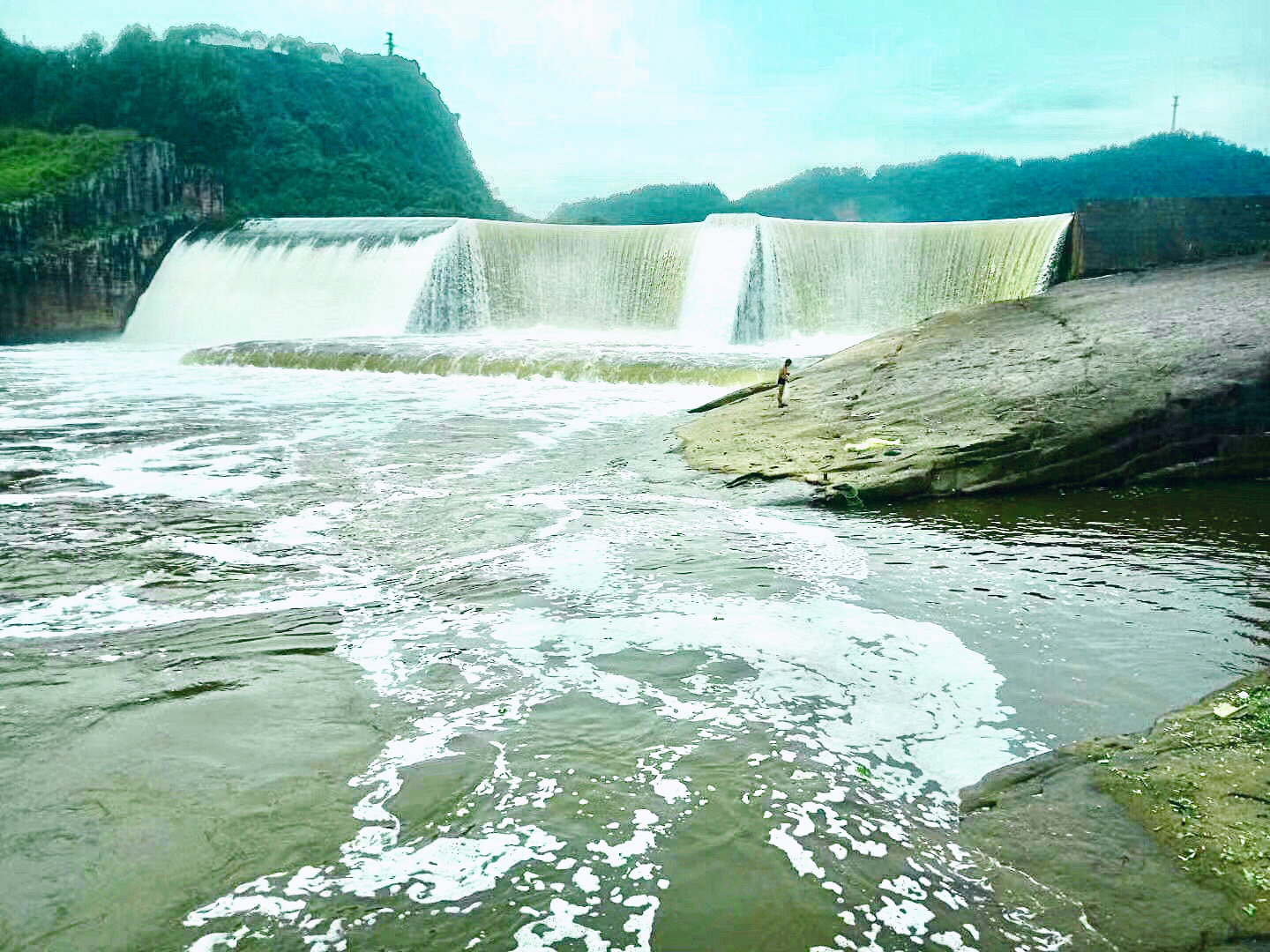 越溪河风景区