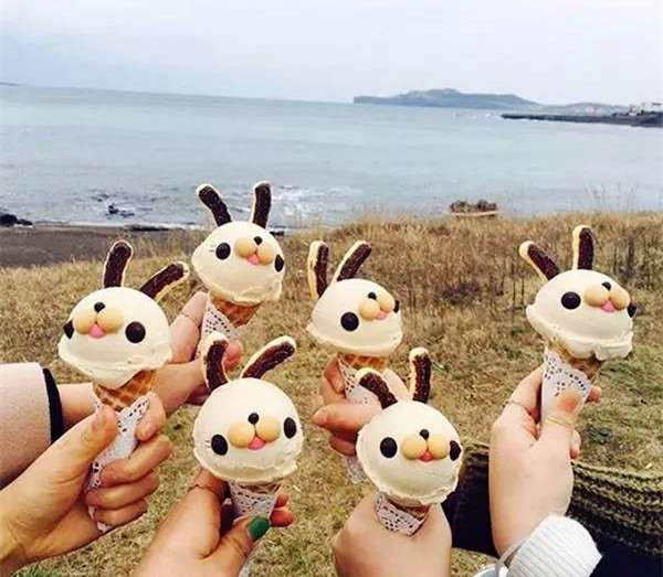最近常常在微博上看到达人推荐这款兔子雪糕,所以来这里也决心要好好
