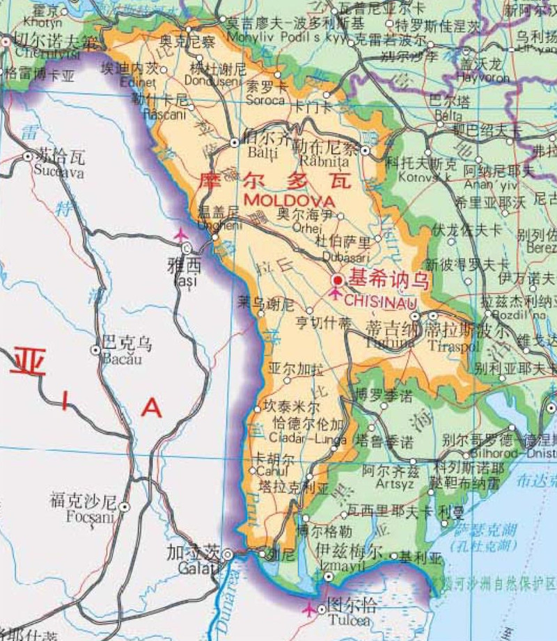 幸运数字是"7".东欧小国摩尔多瓦游