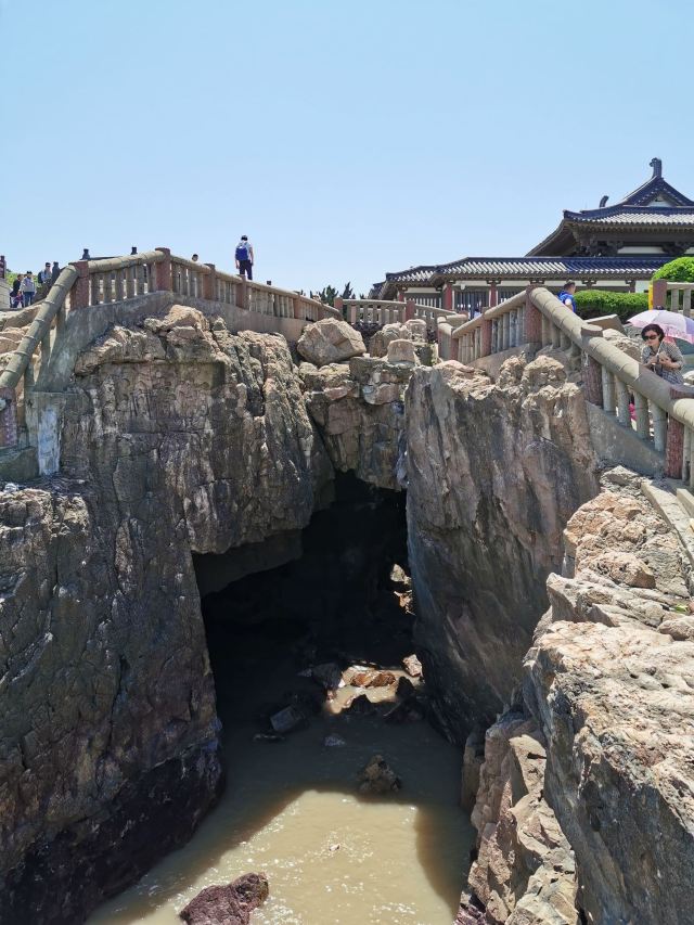 目的地 中國 浙江 舟山 普陀山 景點 潮音洞