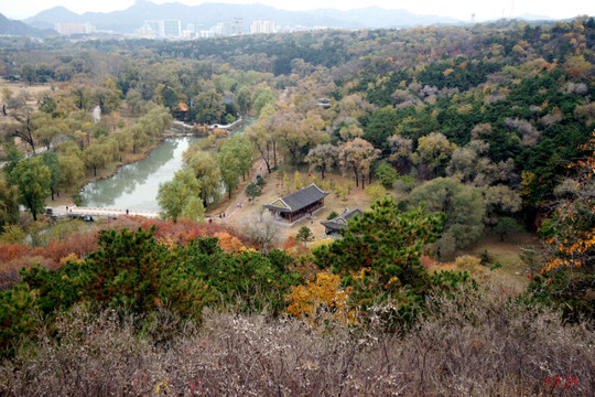 避暑山庄的春夏秋冬