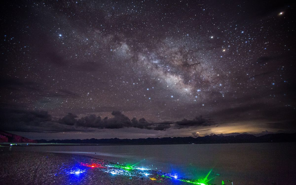 夜空中最亮的星.