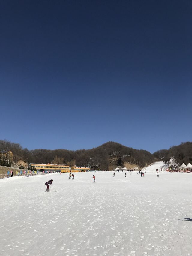 老界岭滑雪场照片图片