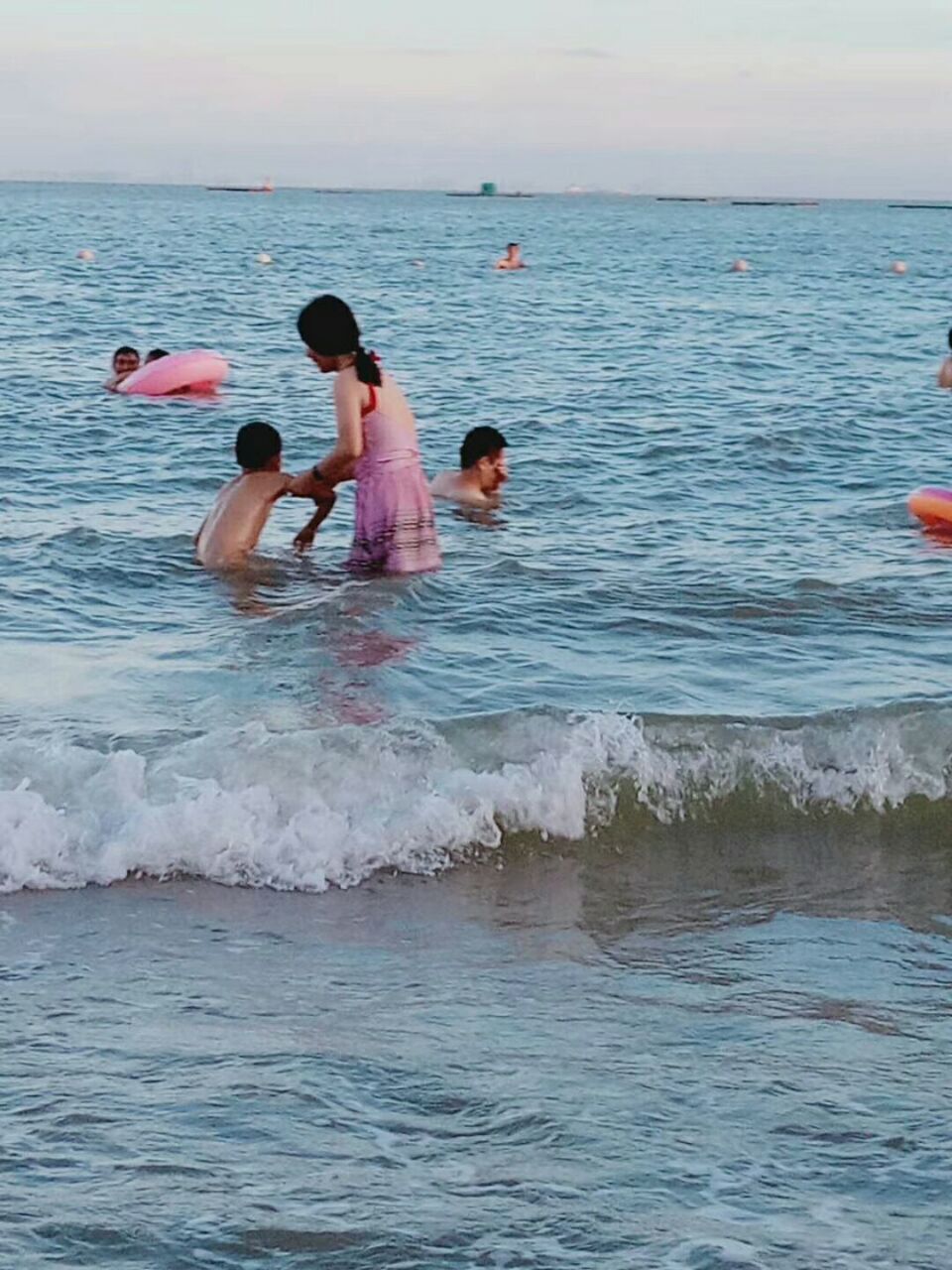 白沙湾海上浴场
