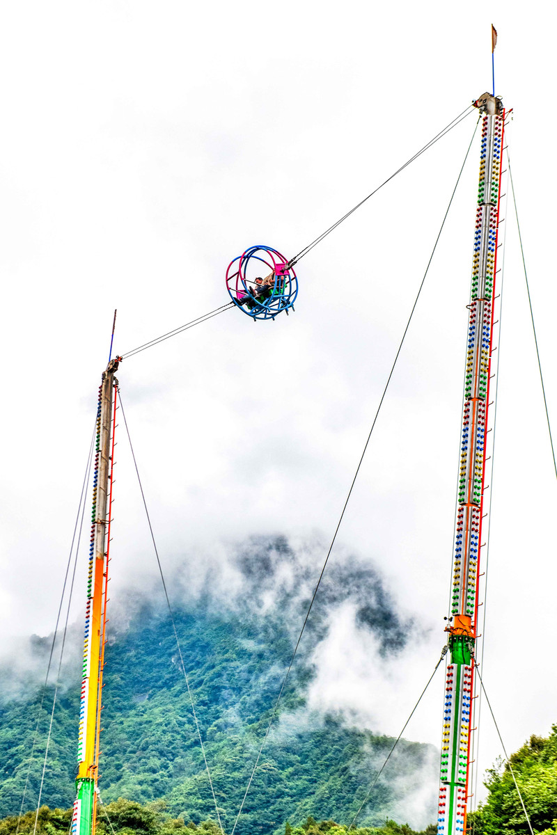 兩天一晚解鎖重慶奧陶紀,去仙境雲端找尋旅途的勇氣_萬盛奧陶紀公園