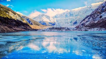 西藏林芝市波密县米堆冰川