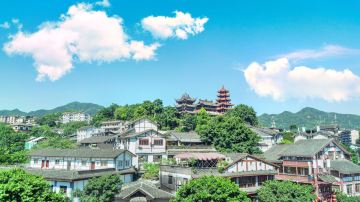 磁器口古镇-观景平台