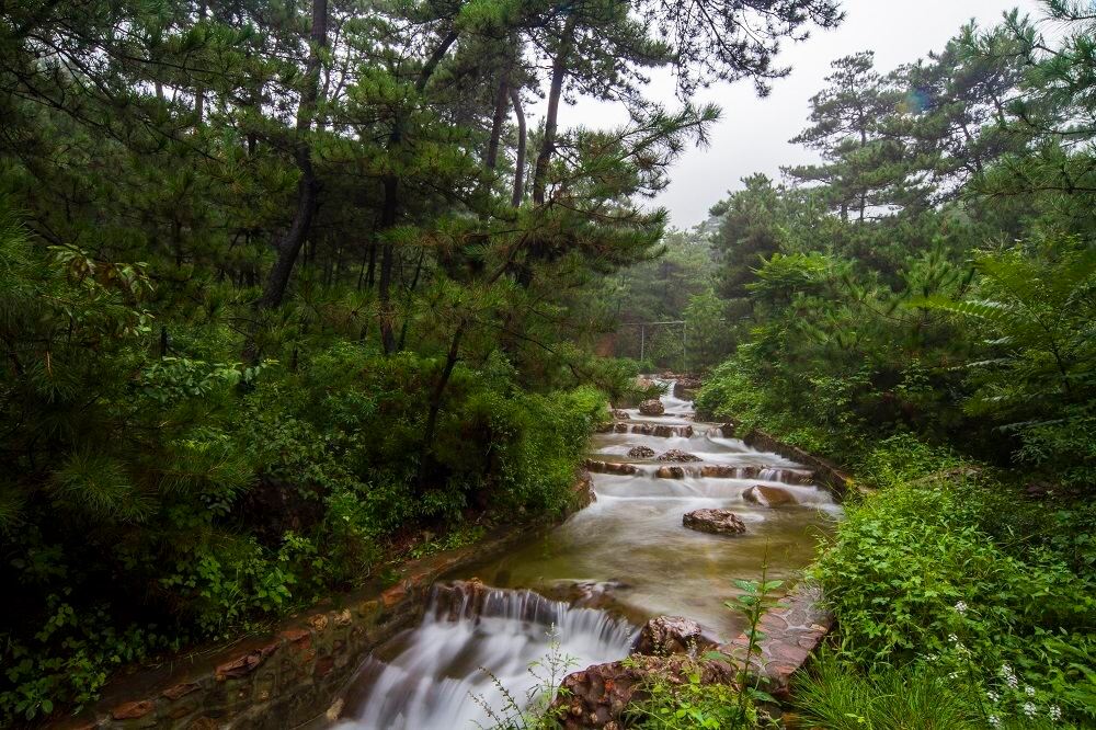 山葉口景區白羊峪長城旅遊區一日遊優美的峽谷溪流山石林地