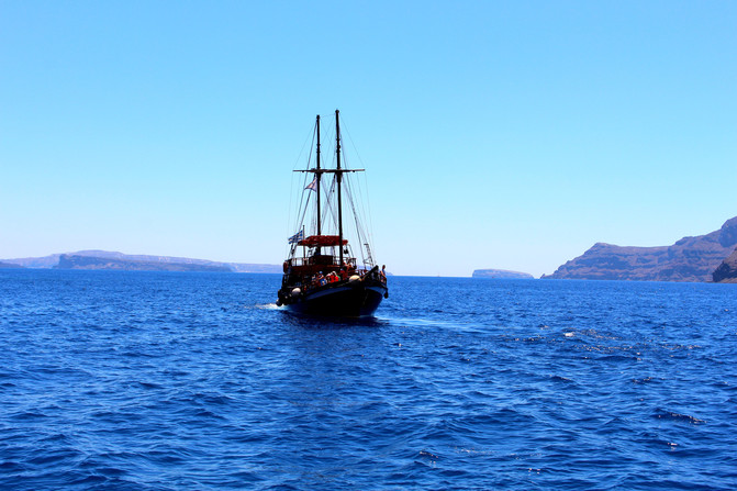 希腊自由行 - 爱情海希腊圣托里尼岛, 科拉岛锡