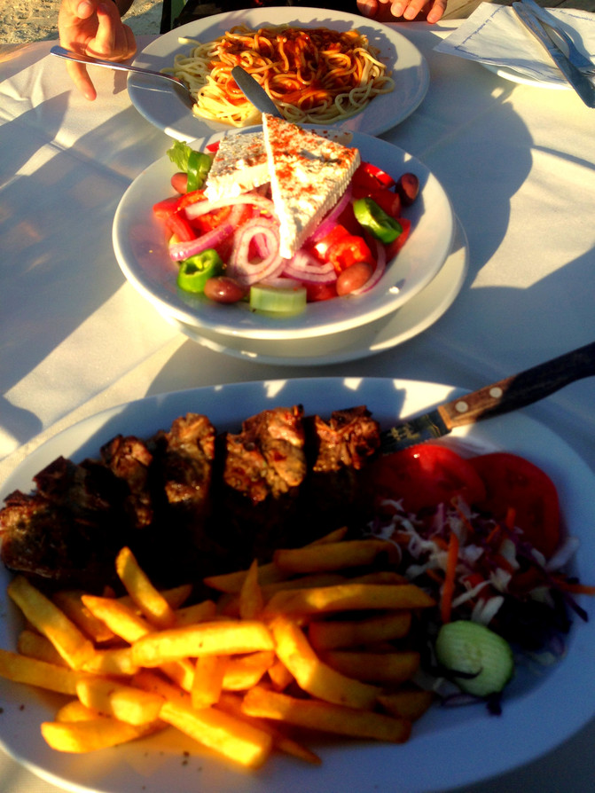 希腊自由行 - 爱情海希腊圣托里尼岛, 科拉岛锡